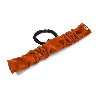 Polyester Elastic Hair Accessories AJEW-Z049-05A-1