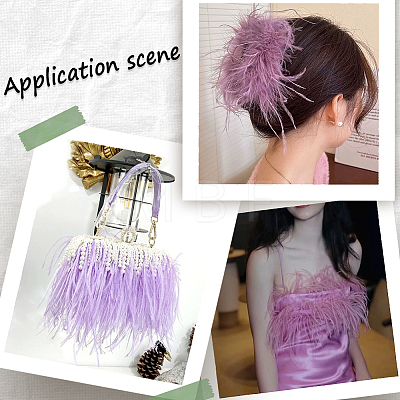 2M Fashion Ostrich Feather Trimming FIND-GF0005-13B-1