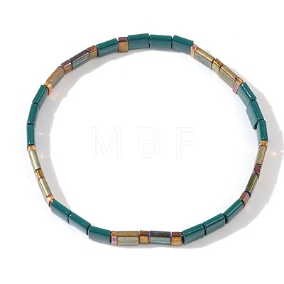 Bohemian Glass Seed Beaded Stretch Bracelets JM4508-52-1
