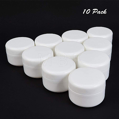 Plastic Cosmetics Cream Jar DIY-BC0001-99-1