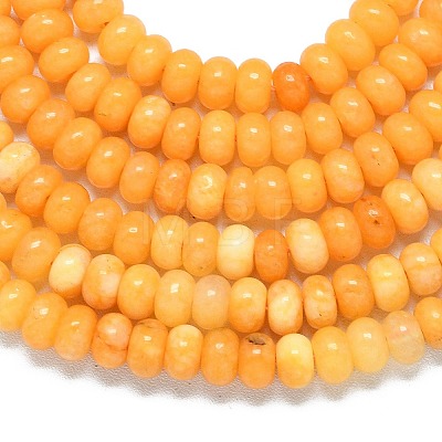 Natural Malaysia Jade Beads Strands X-G-B165-G01-4x6mm-07-1