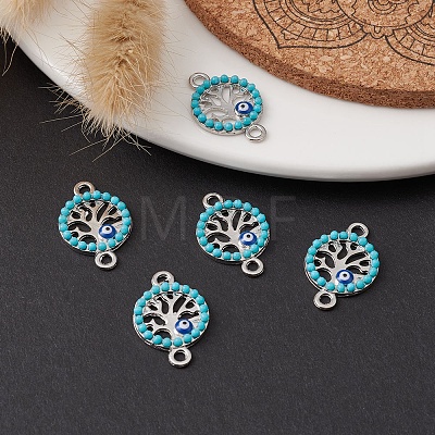 Alloy Enamel Connector Charms FIND-YW0003-46-1