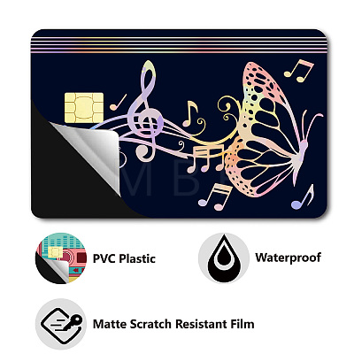 PVC Plastic Waterproof Card Stickers DIY-WH0432-135-1
