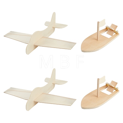 Unfinished Blank Wooden Toys DIY-OC0001-94-1