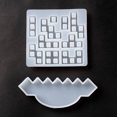 Stacking Puzzle Silicone Molds DIY-B046-03-1