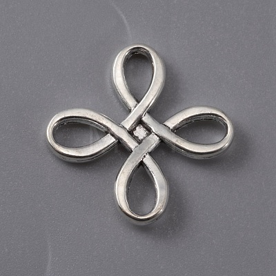 Tibetan Style Alloy Connector Charms FIND-WH0099-99AS-1