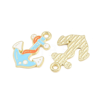 Alloy Enamel Pendants FIND-E057-01H-1