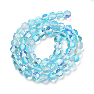 Transparent Glass Beads GLAA-B022-6mm-05-1