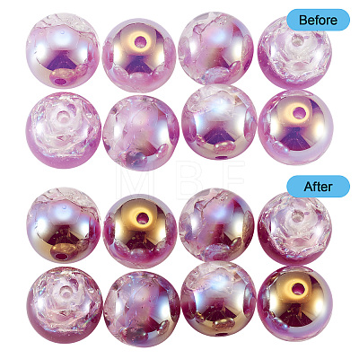 10Pcs Resin Beads PACR-TA0001-33I-1