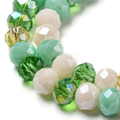 Glass Beads Strands EGLA-A034-M6mm-51-1