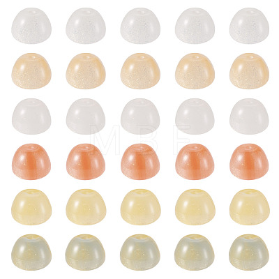 30Pcs 3 Colors Resin UV Reactive Beads RESI-TA0005-67A-1