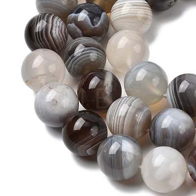Natural Botswana Agate Beads Strands G-H334-A01-04-1
