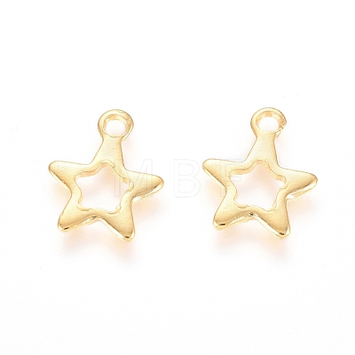 201 Stainless Steel Charms STAS-E438-65G-1