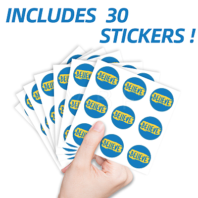 Self-Adhesive Paper Decorative Stickers DIY-WH0562-001-1