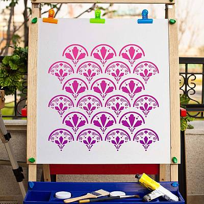 PET Plastic Drawing Painting Stencils Templates DIY-WH0244-164-1