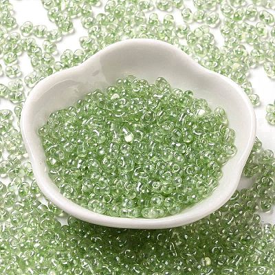 Baking Glass Seed Beads SEED-K009-07A-06-1