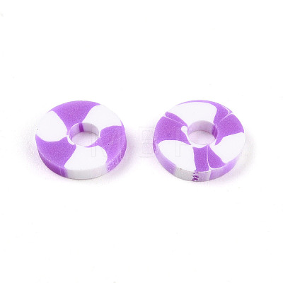 Handmade Polymer Clay Beads CLAY-N012-1D-1