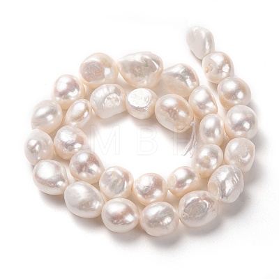 Natural Cultured Freshwater Pearl Beads Strands PEAR-L033-40-1