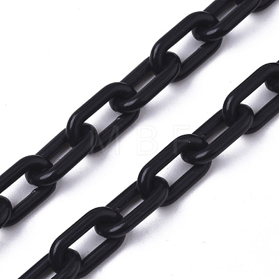 Opaque Acrylic Cable Chains SACR-N010-002A-1