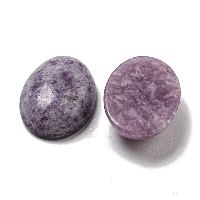 Natural Lepidolite Cabochons G-C115-01A-42-1