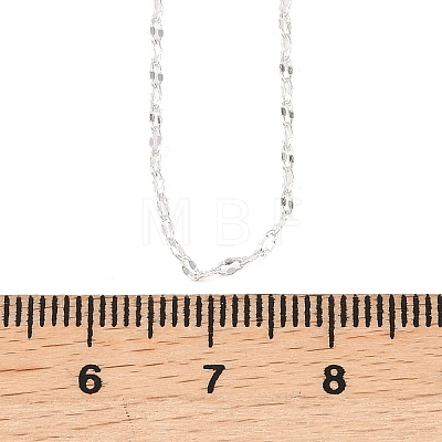 1.5MM Adjustable Slider Brass Dapped Chain Necklaces for Men Women NJEW-L012-10S-1