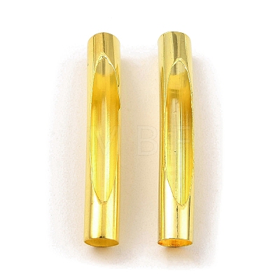 Brass Tube Beads KK-D040-10-1