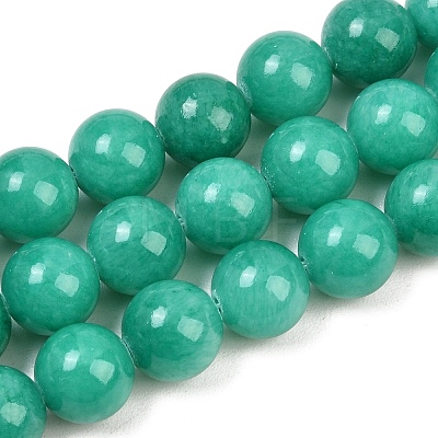 Natural Mashan Jade Graduated Beads Strands GG-CBA2AE1-A08-M-1