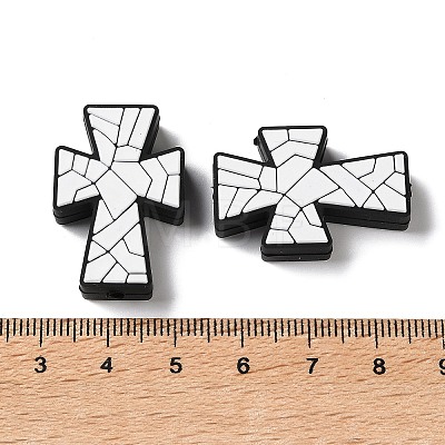 Sports Theme Silicone Beads SL-D001-02A-1