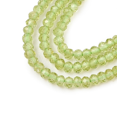 Natural Peridot Beads Strands G-ONLY-T-B07-01A-1
