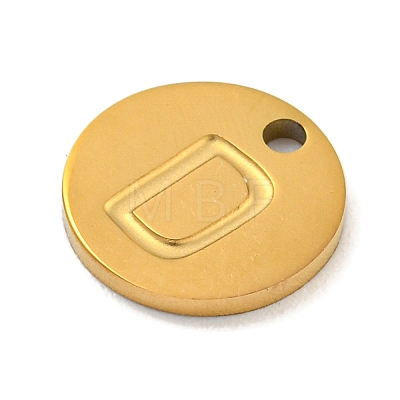 Ion Plating(IP) 304 Stainless Steel Pendants FIND-M017-02G-D-1