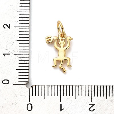 925 Sterling Silver Long-tailed Devil Charms STER-R010-02G-1