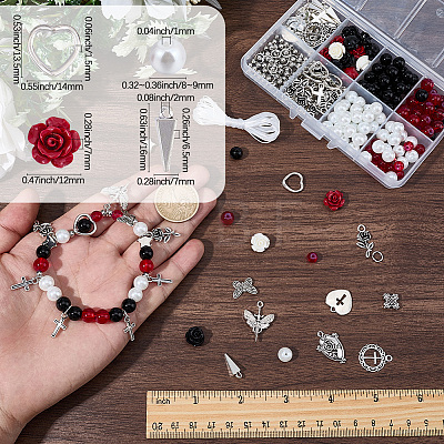DIY Gothic Bracelets Making Kits DIY-SC0033-64-1