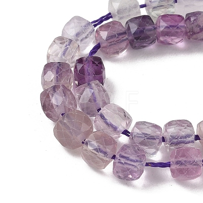 Natural Fluorite Beads Strands G-G991-C01-1
