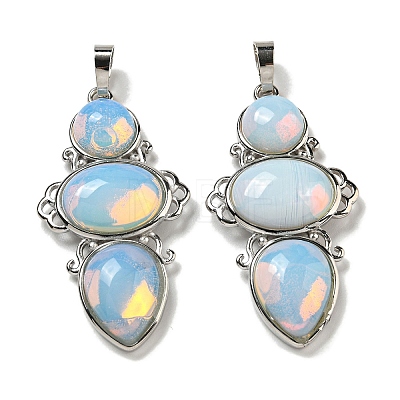 Opalite Pendants G-Q158-04O-1