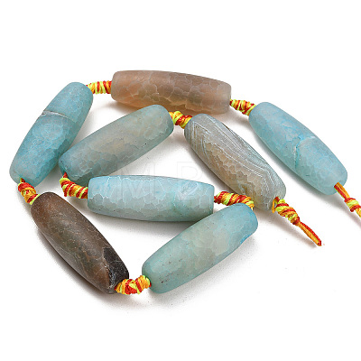 Natural Dragon Veins Agate Beads Strands G-A321-N05-01-1