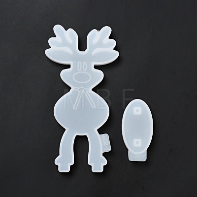 Christmas DIY Reindeer Display Silicone Molds DIY-A034-21-1