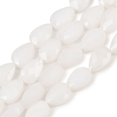 Natural White Moonstone Beads Strands G-A303-A01-01-1