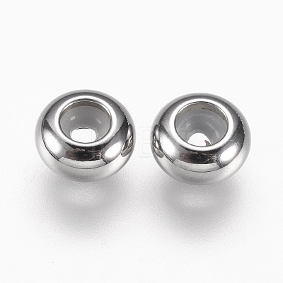 201 Stainless Steel Beads STAS-G142-6mm-P-1