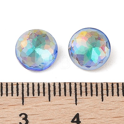 Glass Rhinestone Cabochons RGLA-L029-10A-SPLA-1