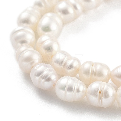 Natural Cultured Freshwater Pearl Beads Strands PEAR-P062-06C-1