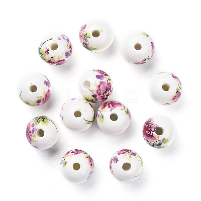 Handmade Porcelain Beads CFF042Y-1