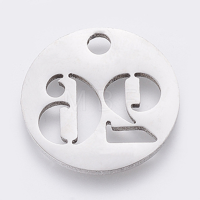 Non-Tarnish 304 Stainless Steel Pendants STAS-F233-26-P-1