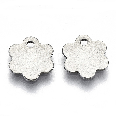 Non-Tarnish 201 Stainless Steel Charms STAS-R116-060-1