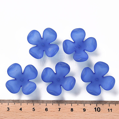 Frosted Acrylic Bead Caps MACR-S371-06A-751-1