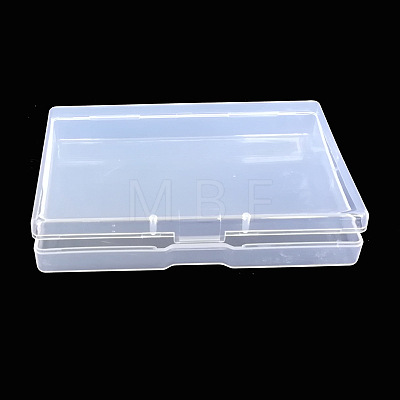 Transparent Plastic Storage Box CON-WH0070-13C-1