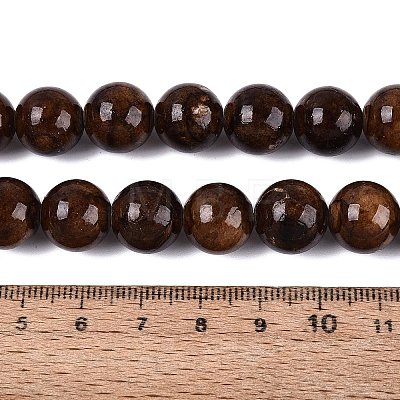 Natural Persian Jade Beads Strands G-A255-A02-06A-1