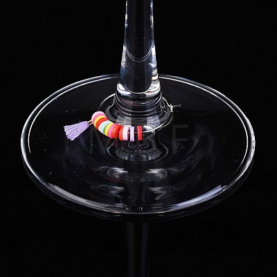 Wine Glass Charms AJEW-JO00170-M-1