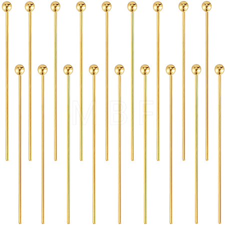 30Pcs 925 Sterling Silver Ball Head Pins STER-BBC0006-40-1