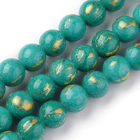 Natural Mashan Jade Beads Strands LS-G-F670-A02-10mm-1