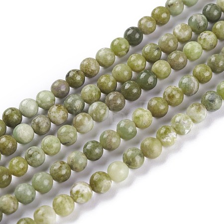 Natural Idocrase Beads Strands X-G-N165-7-1